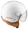BEON Design Luxe Jethelm Scooterhelm mit Visier, S, Weiß Produktbild-Vorschau 4