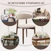 Lot de 6 Chaises, robustes et élégantes, style nordique Voir les images du produit 6