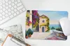 MuchoWow® Mauspad Mousepad Malerei - Haus - Ölfarbe - Dorf Produktbild-Vorschau 5