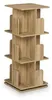 Scaffale Relaxdays, girevole a 360 gradi, 3 ripiani, Anteprima dell’immagine prodotto 9