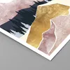 Poster - Poster ohne Rahmen - Grafik Modern Landschaft - Produktbild-Vorschau 2