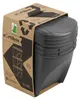 Abfallbehälter SORTIBOX 3 set - stein grau Produktbild-Vorschau 15