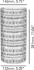 Nachtmann Vase/photophore Ethno 28 cm de haut Voir les images du produit 2