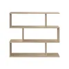 Regalelement >Athena< in Kanada-Eiche - 110x97x24 Produktbild-Vorschau 5