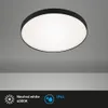 LED Badlampe Deckenleuchte IP44 13W schwarz Produktbild-Vorschau 2