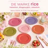 Melamin Teller Set 6er farbenfroh für Alltag & Outdoor Produktbild-Vorschau 7