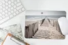 MuchoWow® Mauspad Mousepad Strand - Zaun - Schatten 27x18 Produktbild-Vorschau 5