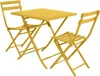 Quadratischer klappbarer gartentisch "greensboro" senfgelb Produktbild-Vorschau 2