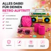 Set 5 in 1 rosa retrò con fascia per capelli, stereo Anteprima dell’immagine prodotto 10