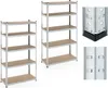 Relaxdays Schwerlastregal, 2er Set, 5 Ebenen, 180x100x40 Produktbild-Vorschau 1