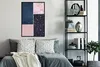 MuchoWow® Gerahmtes Poster Marmor - Sterne - Collage 60x90 Produktbild-Vorschau 4