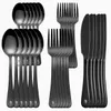 Roxlin Besteckset 30-teilig Plain Design – Edelstahl Produktbild-Vorschau 2
