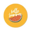 MuchoWow® Mauspad Mousepad Sommer - Wassermelone - Gelb Produktbild-Vorschau 1