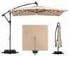 Parasol COSTWAY 250 cm z podstawą, oświetleniem LED i Podgląd zdjęcia produktu 1