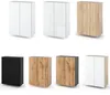 Wandhängender Badezimmerschrank 60 cm Sonoma Eiche Mattweiß Produktbild-Vorschau 9