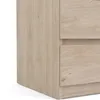 Commode Nada 5 tiroirs finition hickory. Voir les images du produit 6