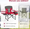 Krzesło kempingowe COSTWAY ze stolikiem bocznym, torbą Podgląd zdjęcia produktu 8