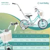 Rower dla dziewczynki 12 cali Pchacz kółka boczne Heart Podgląd zdjęcia produktu 7