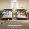AODEMOKO Polsterbett Schlafsofa, Jugendbett mit Produktbild-Vorschau 4