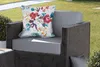 MuchoWow® Outdoor Kissen - Aquarellierte Blumen an einer Produktbild-Vorschau 5