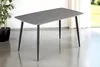 Esstisch 140 x 80 cm Milano, grau Matte Keramikplatte, Produktbild-Vorschau 1