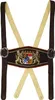 GermanWear, Trachten Hosenträger lederhosen mit Bayerischem Produktbild-Vorschau 5