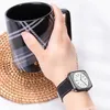 BStrap Denim Armband für Apple Watch 42/44/45mm, olive Produktbild-Vorschau 4