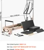 SucceBuy Macchina Pilates reformer in legno di gomma per Anteprima dell’immagine prodotto 7