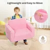 Kindersofa, faltbare 2-in-1 Kindercouch Kleinkinderstuhl Produktbild-Vorschau 4