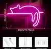 Katze Zimmer Deko, Neon Wandleuchte Led Wand Deko Neon Produktbild-Vorschau 8
