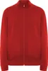 Roly CQ6439 | Sweatjacket Ulan - Farbe: Red 60 - Größe: M Produktbild-Vorschau 2