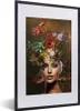 MuchoWow® MuchoWow® Gerahmtes Poster Frau - Blumen - Farben Produktbild-Vorschau 1