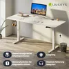Juskys Höhenverstellbarer Schreibtisch 120x60 cm - Produktbild-Vorschau 7
