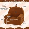 COSTWAY – sofa dla dzieci, fotel dziecięcy z uchwytem z Podgląd zdjęcia produktu 3