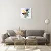 Bilder auf glas - Abstraktion modern - 40x40cm - Glasbilder Produktbild-Vorschau 7