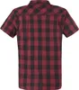 Brandit Kurzarmhemd Herren Roadstar schwarz/rot Basics 100% Produktbild-Vorschau 2