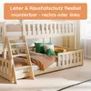 Lit superposé 90 x 200 / 120 x 200 : lit pour enfant, lit Voir les images du produit 3