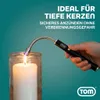TOM Lichtbogenfeuerzeug | 25,5 cm | biegsamer Stab | mit Produktbild-Vorschau 4