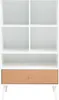 Bibliothèque avec tiroir 'Reyljand' 120 x 70 x 40 cm blanc Voir les images du produit 5