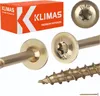 TORX Klimas WKCP 6x80 100 pz viti da carpenteria per legno Anteprima dell’immagine prodotto 1