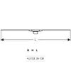 Geberit Duschrinne CleanLine20, 130cm Edelstahl Produktbild-Vorschau 11