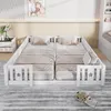 INONEFT Bodenbett 180x200 cm für 2 Kinder, Kinderbett aus Produktbild-Vorschau 5