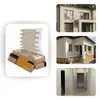 AMK Fassadenpaneele 001 Weiß-Sand – Steinoptik Fassade mit Marmorgranulat Produktbild-Vorschau