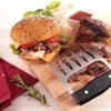 Due forchette da carne in acciaio inox per Pulled Pork e Anteprima dell’immagine prodotto 6