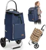 Sekey 50L Aluminium Trolley Faltbar Einkaufstrolley Produktbild-Vorschau 1