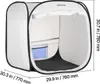 VEVOR Tente cabine de peinture portable (72x72,5x5 cm Voir les images du produit 8