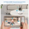 Babyphone BOIFUN avec caméra, babyphone avec détection de Voir les images du produit 3