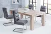 Design Freischwinger Stuhl COMFORT vintage grau Produktbild-Vorschau 3