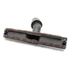 A vacuum cleaner floor brush with bristles and wheels is shown against a white background. Produktbild-Vorschau