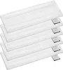 A stack of white microfiber mop pads. Produktbild-Vorschau